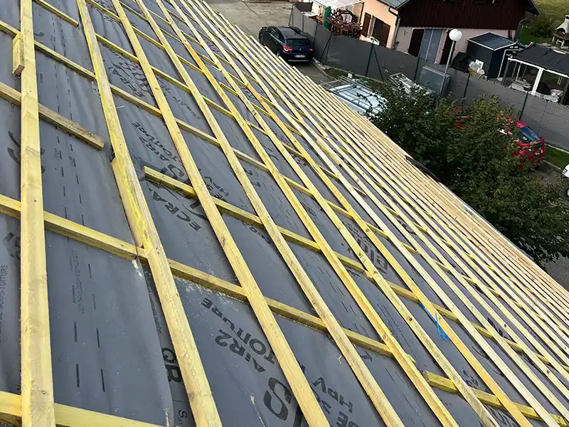 Réfection complète de toiture en Isère - 3