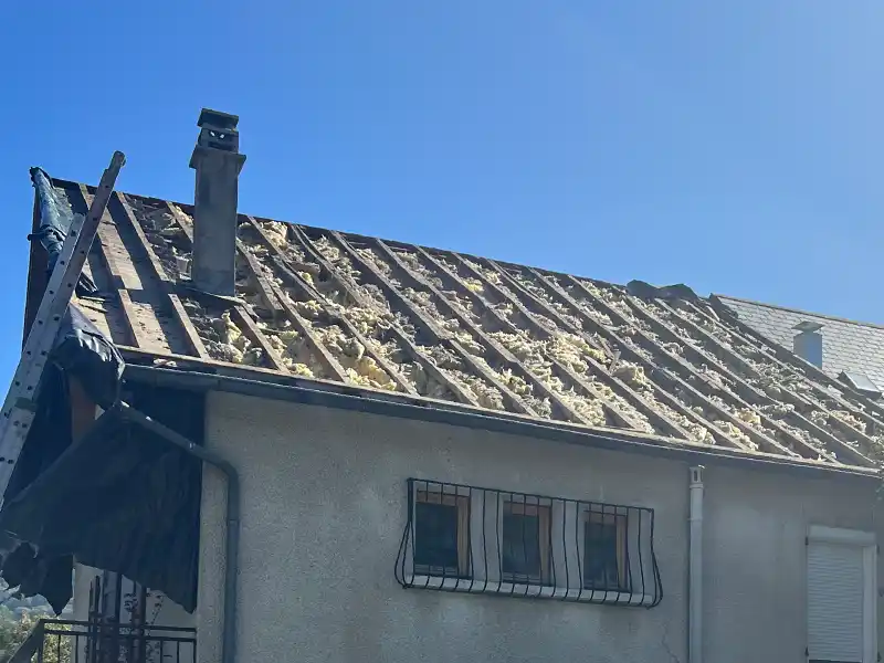 Réfection complète de toiture en Isère - 5